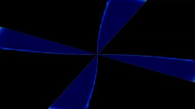 3D animasyon güzel video renkli soyut parlak ışık enerjisi 4K düz çizgi dalgaları merkezde yuvarlak ışık efekti, siyah arkaplan