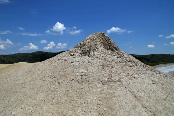 Vulcões Lama Romeno Vulcanii Noroiosi Berca Roménia Espaço Geológico Protegido — Fotografia de Stock