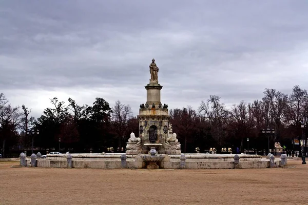 Spanya Nın Aranjuez Kentindeki Mariblanca Çeşmesi — Stok fotoğraf