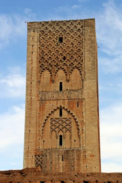 Torre Hassan Mausoléu Mohamed Rabat Marrocos — Fotografia de Stock