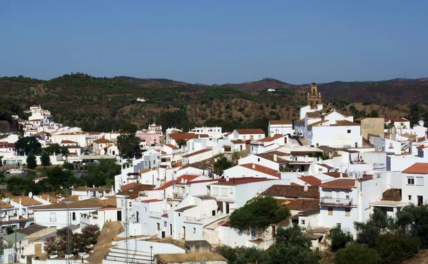 Sanlúcar Guadiana Pequeño Blanco Pueblo Huelva Andalucía España —  Fotos de Stock
