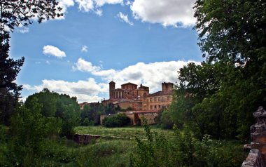 Guadalajara, İspanya 'daki Siguenza Katedrali.