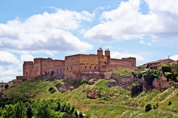 Biskoparnas Slott Siguenza Guadalajara Spanien — Stockfoto