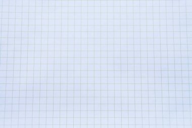 Yazmak için kareli defter kağıdı. Gönder.