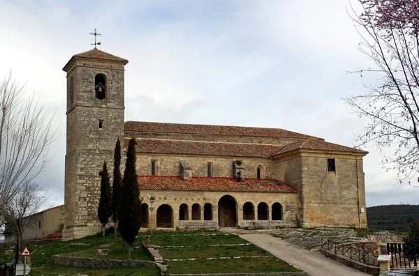 Church Our Lady Assumption Romanesque Architecture Catholic Church Tamajn Guadalajara — Stock Photo, Image