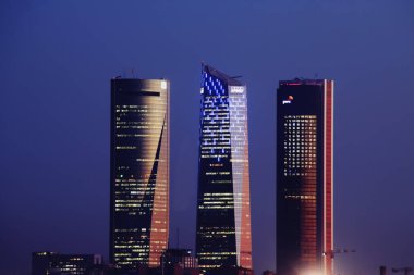 Madrid, İspanya; 10 04 2018. Madrid 'in 