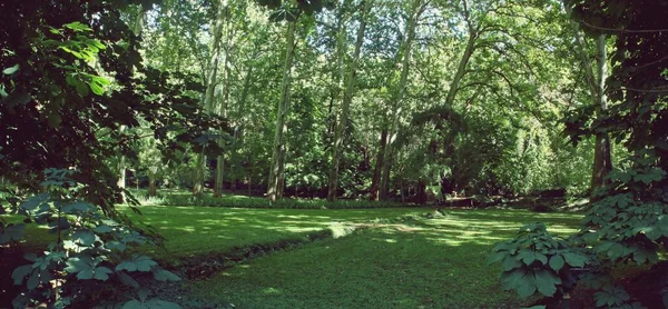 フアン フェデリコ ムンタダスの果樹園 ピエドラ川によって生成される多くのカルスト現象があるピエドラ修道院の自然公園で Nuevalos サラゴサ スペイン — ストック写真