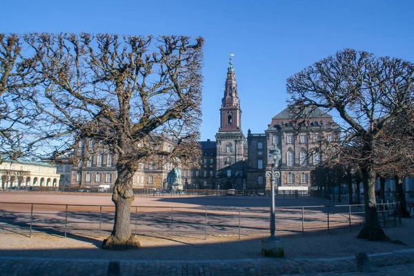 Christiansborg Palace Palace Government Building Slotsholmen Located Central Copenhagen Denmark — Stock fotografie