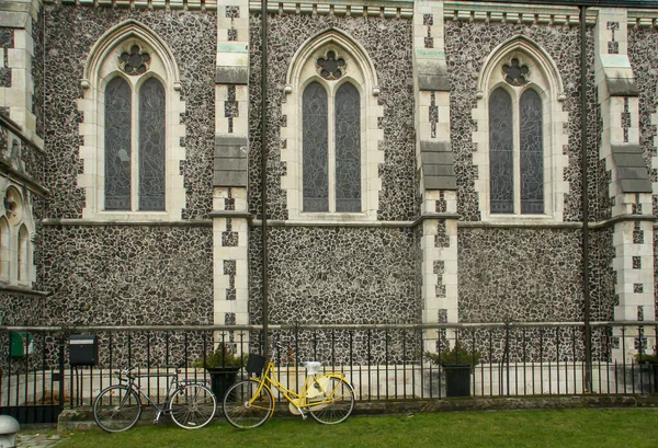 Muur Van Alban Kerk Anglicaanse Kerk Uitzicht Vanaf Churchill Park — Stockfoto