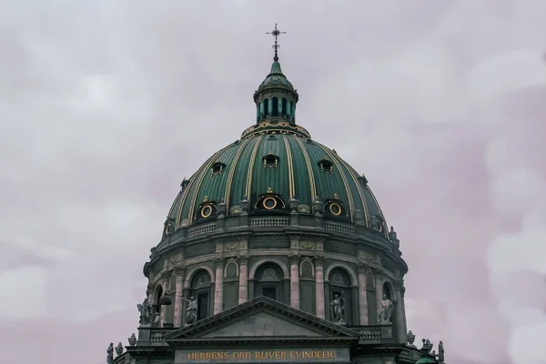Церква Фредеріка Копенгагені Данія Вона Відома Церква Мармурових Marmorkirken Завдяки — стокове фото
