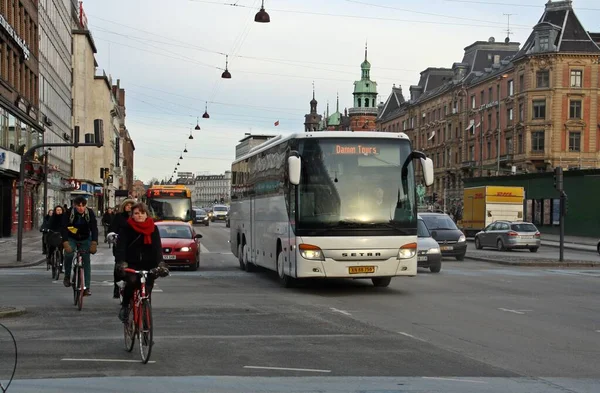 Copenhague Danemark 2016 Andersen Blvd Une Des Principales Rues Copenhague — Photo