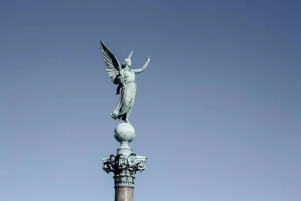 Ivar Huitfeldt Column Angel Langelinie Park Langelinie Promenade Copenhague Danemark — Photo