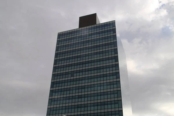 Madrid Spanya 2018 Chamartin Kulesi Madrid Kuzeyinde Bulunan Bir Ofis — Stok fotoğraf