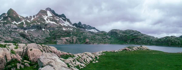 Ibon Estanes Astanes Ibon Means Aragonese Small Glacial Lake Generally — Zdjęcie stockowe