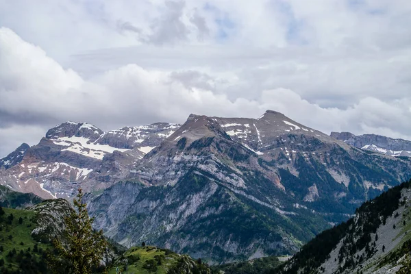 Pico Muller Localizado Nas Montanhas Dos Pirenéus Município Canfranc Huesca — Fotografia de Stock