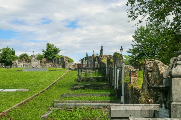 Oloron Sainte Marie Fransa 2016 Leglise Sainte Croix Türkçe Kutsal — Stok fotoğraf