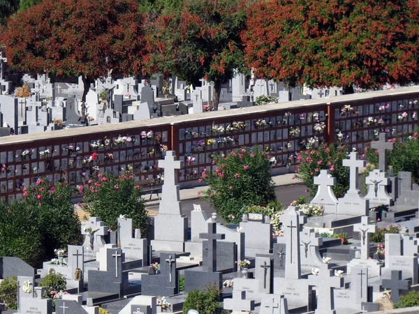 Madrid Spanien 2018 Der Friedhof Von Fuencarral Einem Sonnigen Tag — Stockfoto