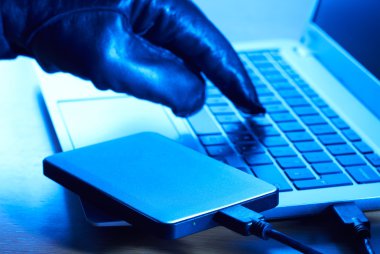 Cyber suç taşınabilir sabit disk üzerine veri İndiriyor