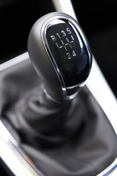 Close Up Of Car Gear Shift — ストック写真