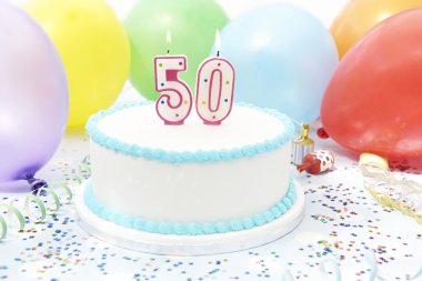 Kutluyor 50th Birthday cake