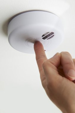 Aile içi yangın alarmı test