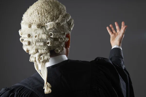 Barrister Making Speech In Court — Stock Photo, Image