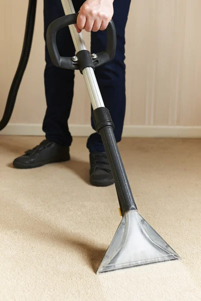 Professionally Cleaning Carpets — Stock Photo, Image