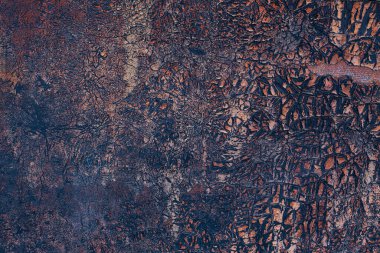 Siyah çatlak dokusu.