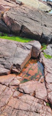 Okyanustaki Kızıl Kayalar