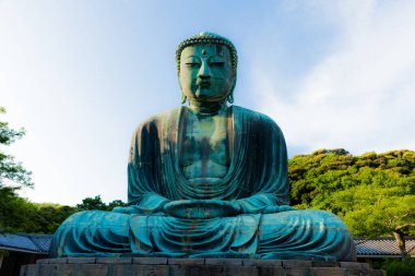 Kamakura japan 'daki dev Buda.