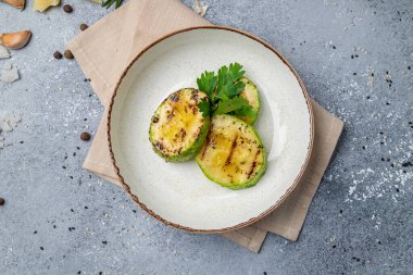 Kızarmış kabak yakın çekim görüntüsü