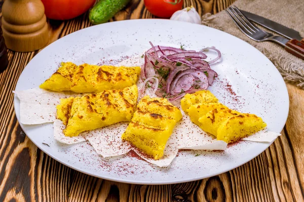 Patatesli Lula kebabı.