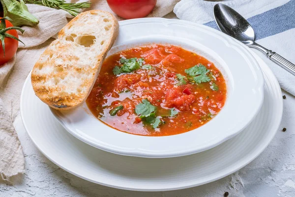 Śmietana Pomidorowa — Zdjęcie stockowe