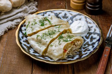 Besthe, Özbek mutfağı, kapatın.