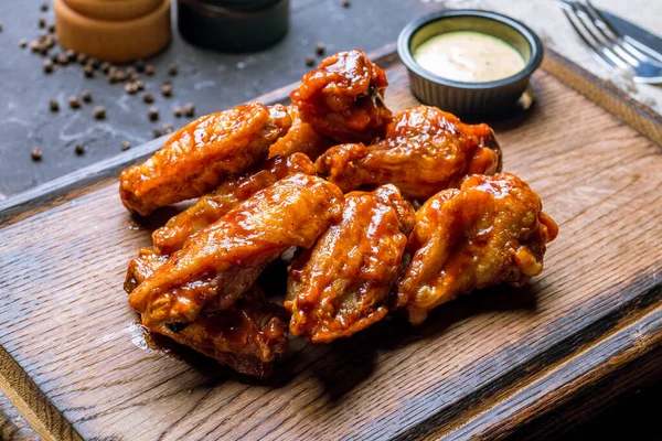 Chicken Wings Barbecue Sauce — Stock Photo, Image