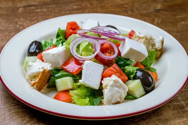Greek Salad Feta Royalty Free Stock Photos