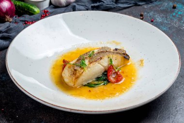 Tabakta pisi balığı.