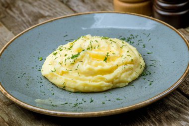 Kasede patates püresi.