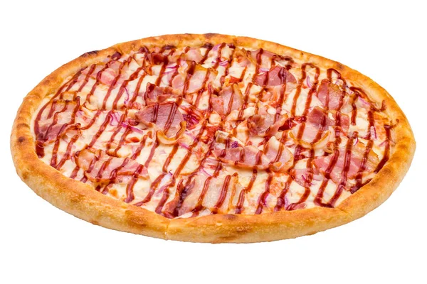 Pizzagrill Isoliert Auf Weißem Hintergrund — Stockfoto
