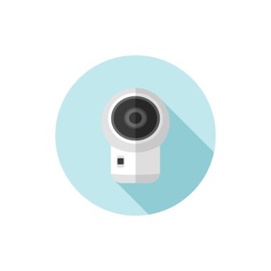 Vektör düz tasarım WiFi CAM