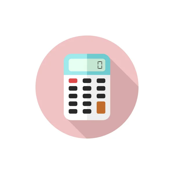 Wektor płaski projekt ikona Kalkulator — Wektor stockowy