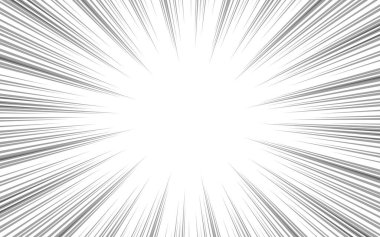 Manga çizgi stili hız çizelgesi çizimi