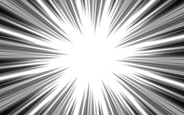 Yarım ton desenli çizgi roman arkaplanı. siyah ve beyaz vektör çizimi.