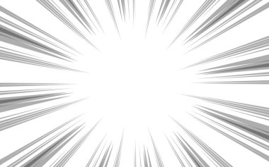 Yarım tonlu siyah beyaz manga mizah arkaplanı. Vektör illüstrasyonu.