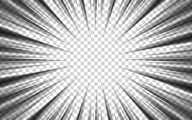 Çizgi roman aksiyon çizgileri. Hız çizgileri. Manga çerçeveleri. Çizgi film geçmişleri. Siyah ve beyaz retro vektör çizimleri.