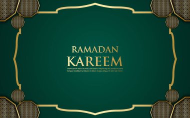 Geometrik desenli ve güzel süslemeli İslami Arap Lüks Arkaplanı.