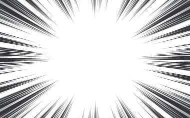 Monokrom çizgileri olan komik bir arkaplan. Vektör illüstrasyonu.