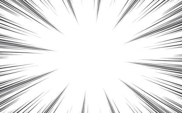 Boş siyah ve beyaz çizgi roman özet arkaplan şablonu.