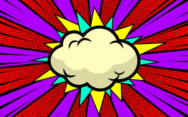 Çizgi film boş tasarım arka planı. vektör illüstrasyonu.