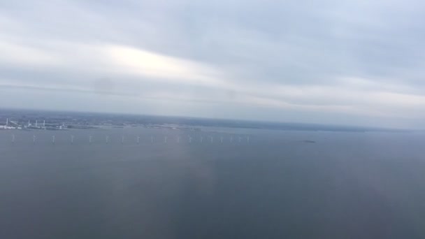 Touch down in Denmark — Stock Video